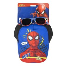 Spiderman Kids Accessory Set - Cap Sunglasses for Sunny Days