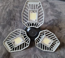 3500 Lumens 11.5 in Single Pole Occupancy Bright LED Flush Mount Garage Light