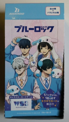 Bluelock Anime Weiss Schwarz Blau Japanese Trading Card Booster