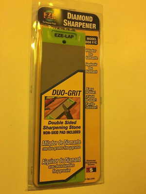 EZELAP DUOGRIT DIAMOND SHARPENER DD8 FINE/COARSE   NEW