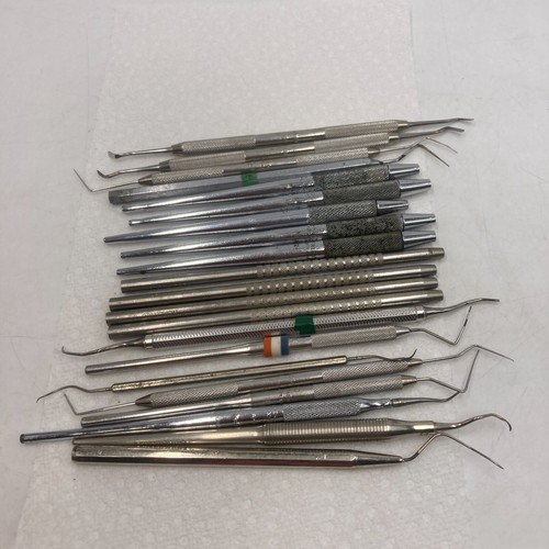 LOT of 21 Hu-Friedy and Other Dental Instruments