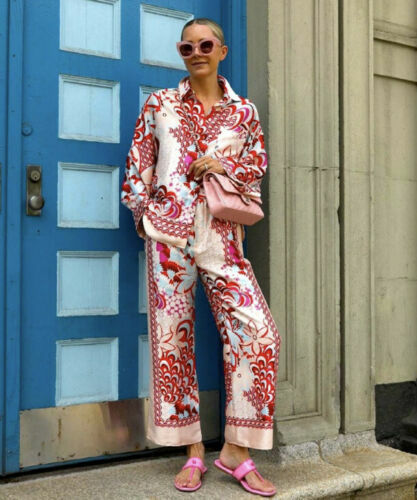 Купить ZARA NWT SS21 MULTICOLORED FLOWY PATCHWORK PANTS SIZE: на Аукцион из  Америки с доставкой в Россию, Украину, Казахстан