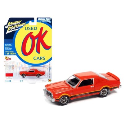 JOHNNY LIGHTNING 1976 PLYMOUTH ROAD RUNNER 1/64 SPITFIRE ORANGE