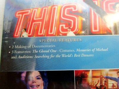 MICHAEL JACKSON'S..THIS IS IT..BLUE RAY..PROMO..NEW SEALED