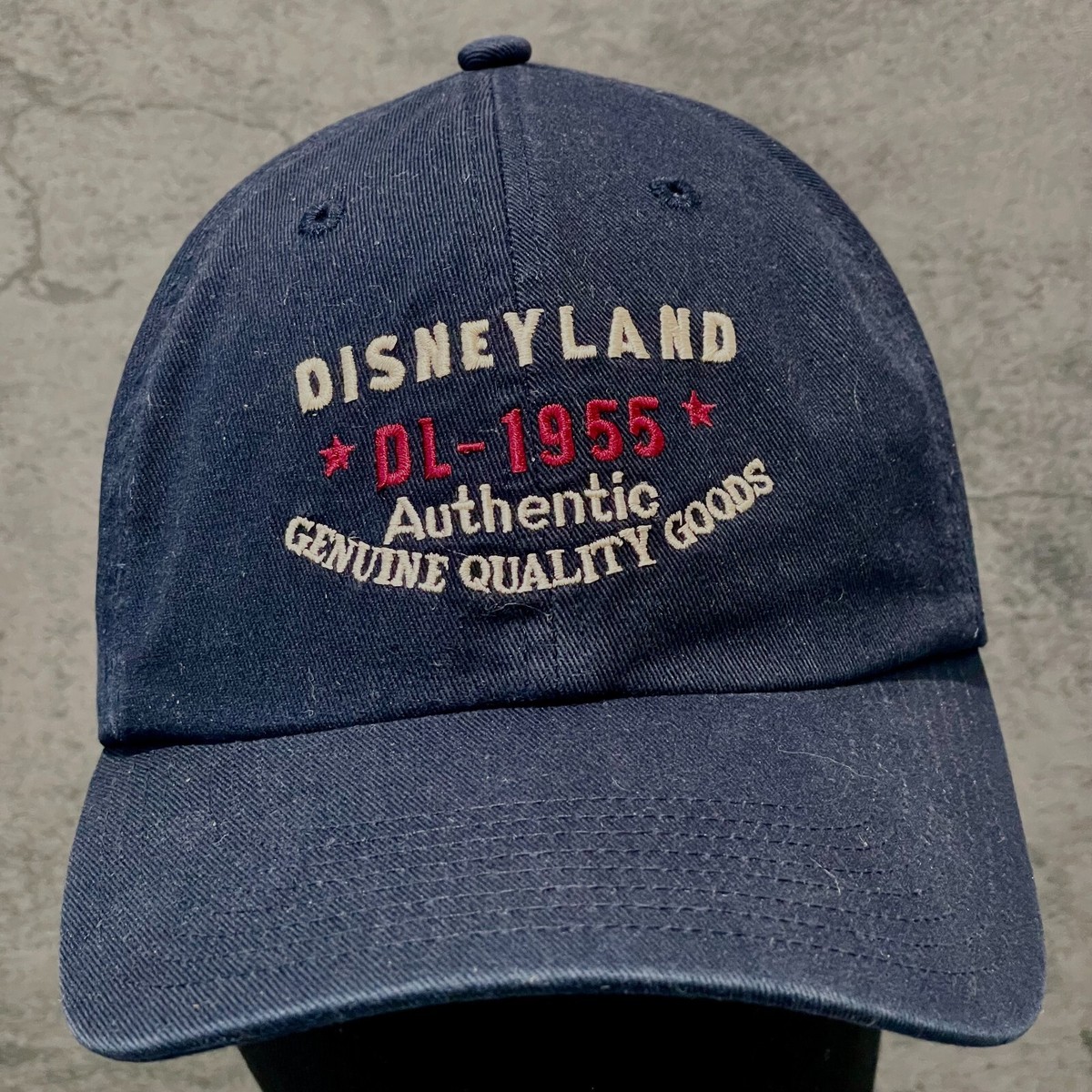 VTG Disneyland DL-1955 Mens Baseball Cap Hat‎ Navy blue  display picture 2