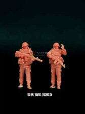 3D Printed 1/72 Modern Russian commanders 2-Person Group Finished Model NEW
