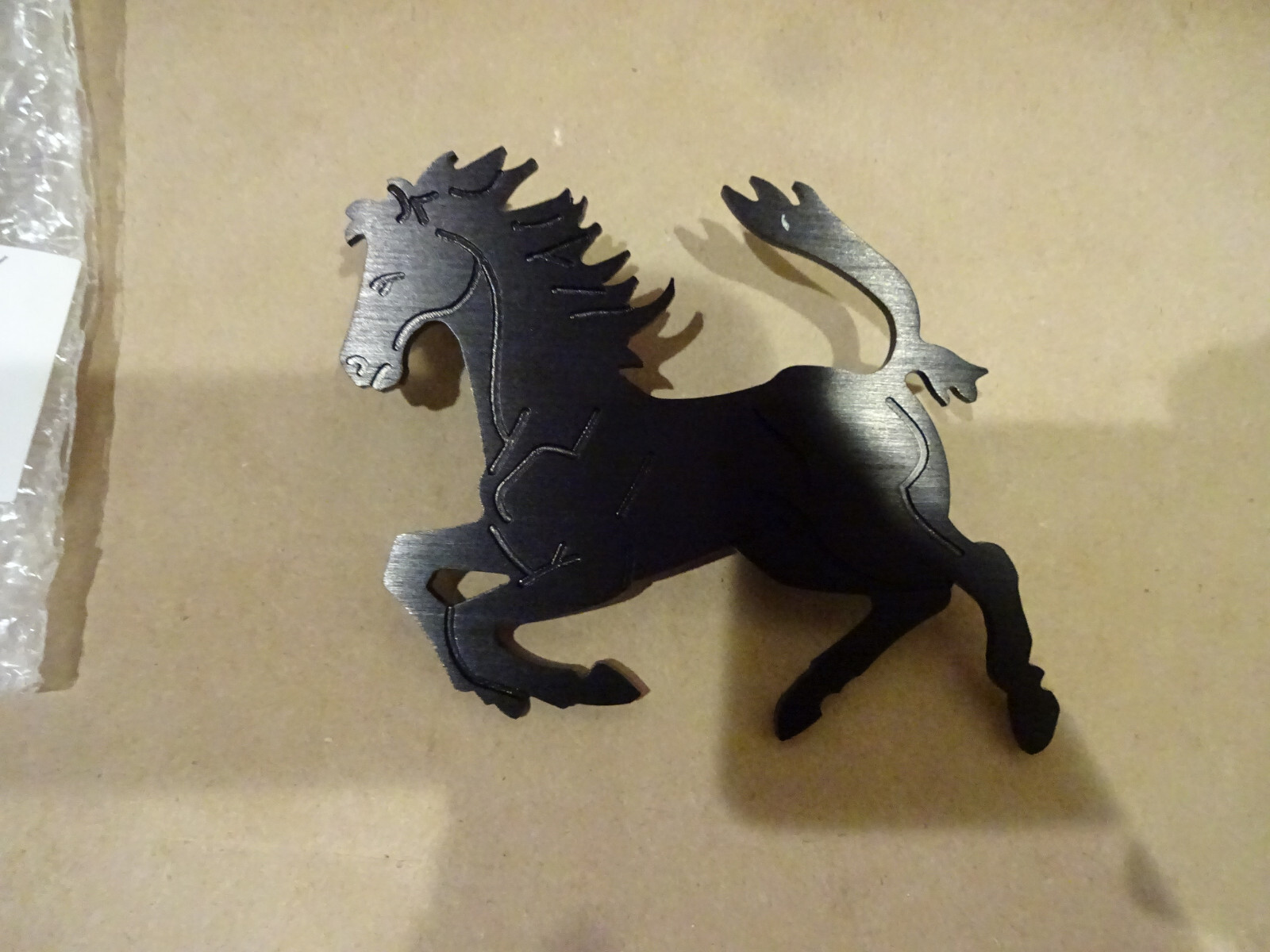 Ferrari 348 tb/ts, Testarossa - Horse Motif Flat Black  P/N 61766400