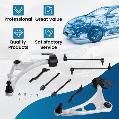 8pcs Suspension Front Lower Control Arm Sway Bar Tie Rods for 2014-2020 MDX 3.5L - Picture 5 of 13