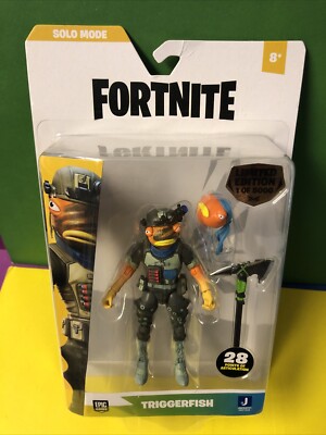NEW Fortnite Triggerfish Solo Mode 4'' Limited Edition 1/5000 Action Figure Chase
