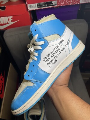 ろいすthe ten off white Jordan1 UNC 26.5 Size 10.5 - Jordan 1 Retro OG x Off-White High UNC 884499157717| eBay