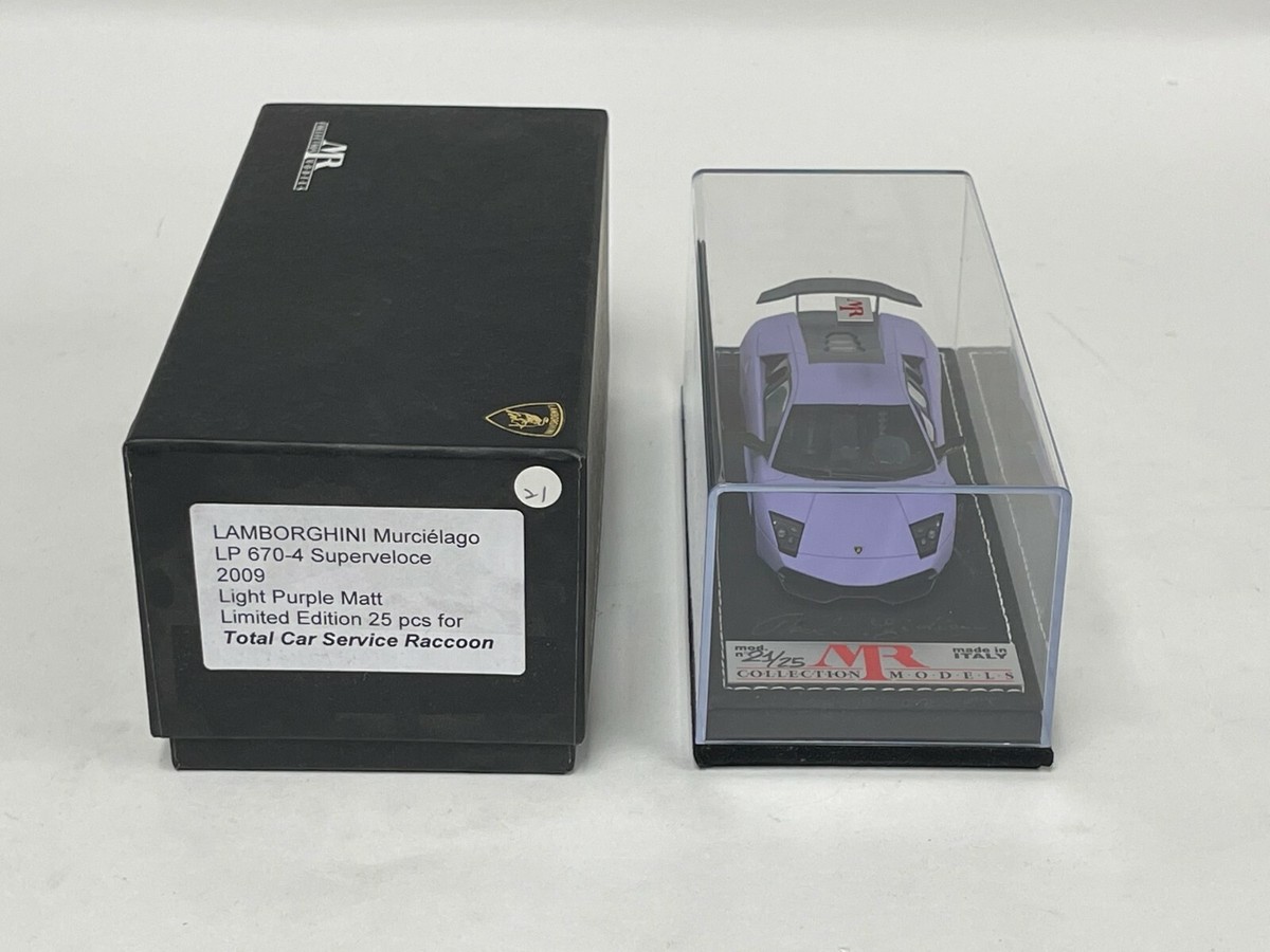 1/43 MR Collection Lamborghini Murcielago LP-670-4 SV Light 1/43 MR Collection Lamborghini Murcielago LP-670-4 SV Light