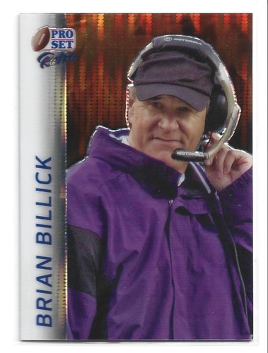 BRIAN BILLICK 2024 Leaf Pro Set Ravens 1/1 Combined Shipping