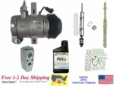 New A/C AC Compressor Kit For 2011-2013 Ford F-150 (5.0L only)