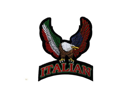 ITALIAN AMERICAN EAGLE HAT PATCH CAP US ITALIA FLAG ITALY SOCCER BIKER GIFT - Picture 3 of 31