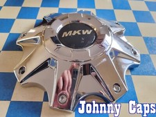 Mkw Wheels M81-4-cap . Custom Chrome Wheel Center Cap 37 Qty. 1