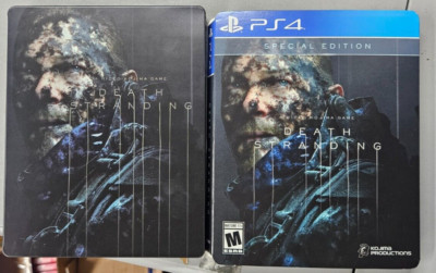 Death Stranding PS4 Steelbook Special Edition (Sony PlayStation 4, 2019) PS4