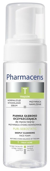 pharmaceris face foam