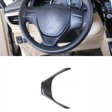 2014-2018 Steering Wheel U-Type ABS Carbon Fiber Panel Trim For Toyota Corolla