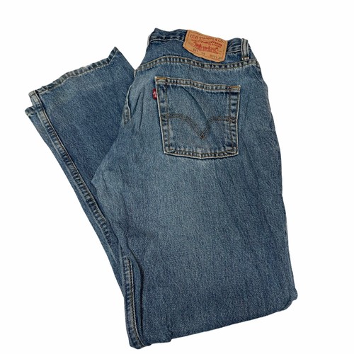 Vintage LEVIS 581 Mens Blue Straight Regular Jeans W32 L30 (1229) | eBay