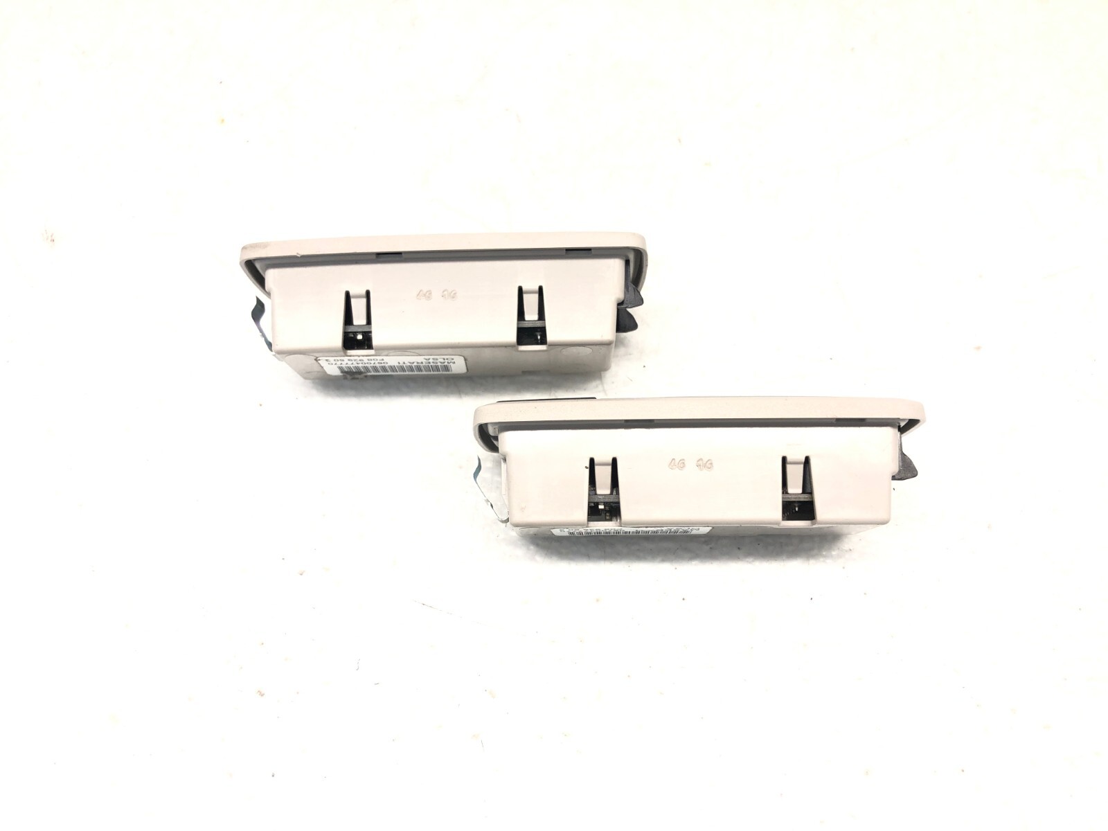 2017-2020 MASERATI LEVANTE REAR ROOF HEADLINER DOME READING LIGHT LAMP X2 OEM