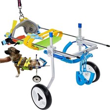 Dog Cart Wheelchair XSLW Animal Exercise Wheels for Pet HobeyHove Adjustable