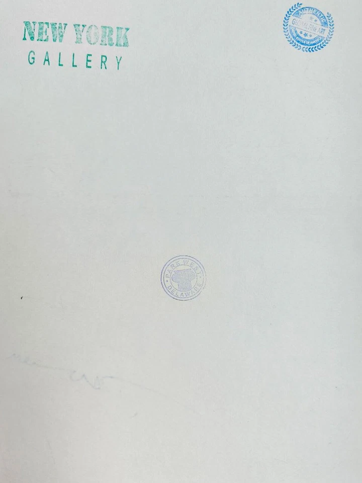 Takashi Murakami Original Vintage Art Print Lithograph Signed Limited COA - Image 3 of 3