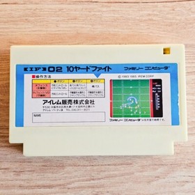 10 Yard Fight Ten Nintendo Famicom NES Japanese ver Cleaned Tested & Working
