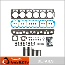 Head Gasket Bolts Set Fits 96-99 Jeep Grand Cherokee TJ Wrangler 4.0L OHV 12V