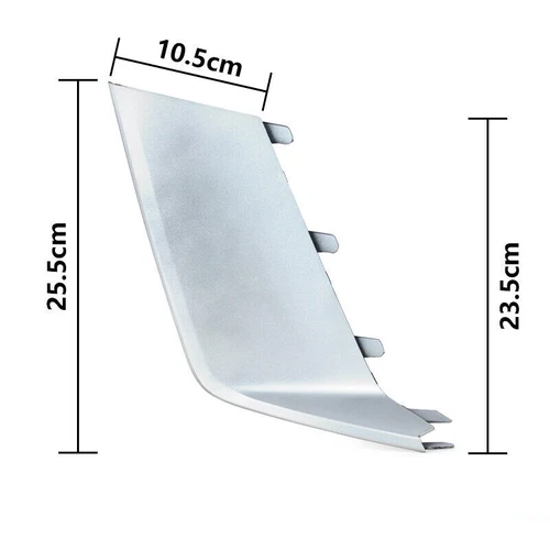 Right Side ABS Plating Front Bumper Fog Light Cover Trim For 2013-2018 Audi RS6 - Picture 9 of 13