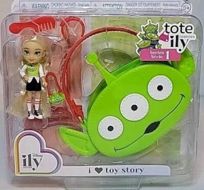 Disney ILY 4Ever TOTE TEENIES I Love Toy Story Mini Tiny Doll & Purse 