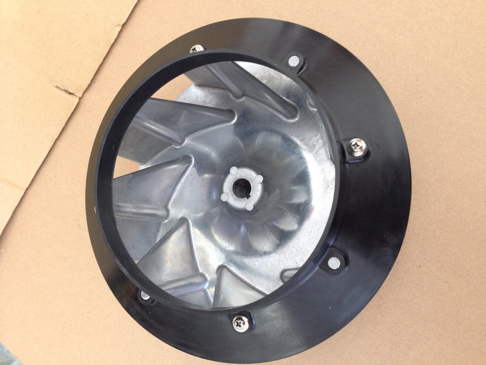 Ventilador soplador Huebsch, Speed Queen, secadora Ipso # 70359801P aluminio ligero Foto 4 de 4