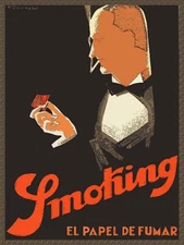 Decoration Poster.Home interior design print.Wall art.Rolling paper ad.Deco.7255