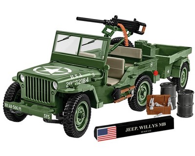 Cobi Jeep Willys MB 1/12 Executive Edition Block Model (1580pcs) [COI2804]