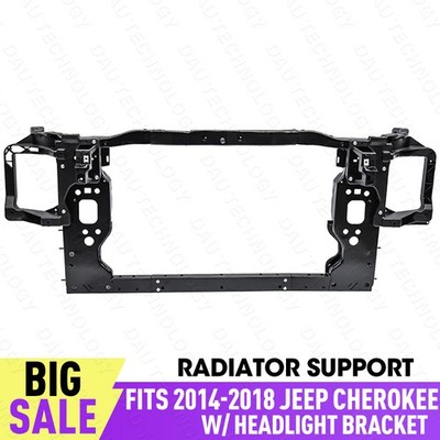 2014-2018 Jeep Cherokee 68227489AA CH1225279 Radiator Support  W/ Headlight MTG