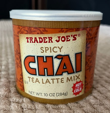 Trader Joes Spicy Chai Tea Latte Mix 10 oz