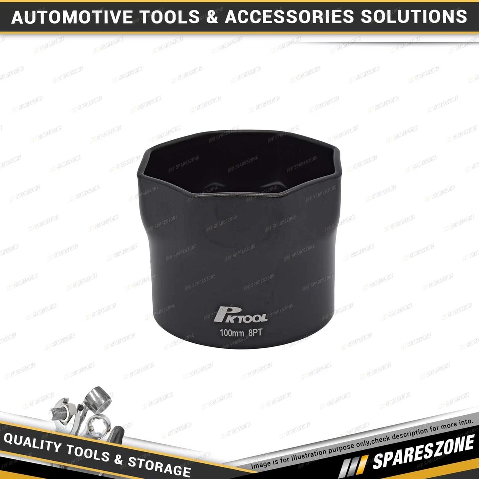 PK Tool 3/4" Drive Axle Retainer Nut Socket & Spanner - 100mm 8 Point