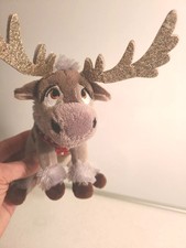 Ty Sparkle Sven Reindeer Disney Frozen Movie 10" Plush Stuffed Animal.
