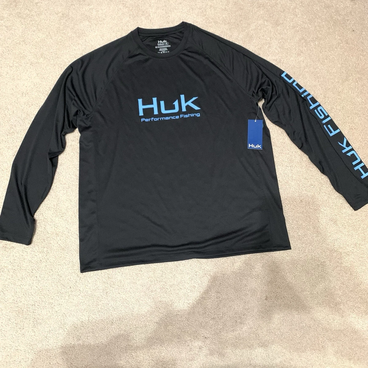 Huk Hombres blusas manga corta de pesca - eBay Huk Hombres blusas manga corta de pesca - eBay