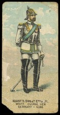Kinney - 'Military Series (N224)' (1890) - #442 - Foreign Types - German - Wh...