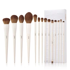 Makeup Brushes 14Pcs Makeup Brush Set Premium Synthetic Powder Foundation Contou