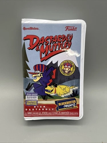 Funko Dastardly Chase Blockbuster Rewind Dastardly SDCC - 2023 Figure Only