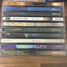 Relaxation Meditation CD MEGA BUNDLE - 10 CDS Mountains,Jungle,Latin fire more