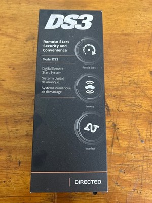 DS3 Directed Electronics Low Current Remote Start System NEW T HARNESS SOLUTIONS