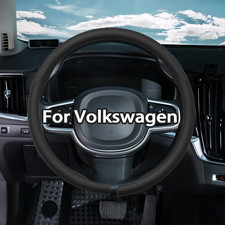 Carbon Fiber Steering Wheel Cover For Vw Golf Tiguan Polo Passat Jetta Carbon Fiber Steering Wheel Cover For Vw Golf Tiguan Polo Passat Jetta