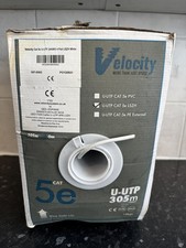 Internal Low Smoke CAT5e U-UTP 24AWG 4 pair LSZH Velocity Ethernet Cable