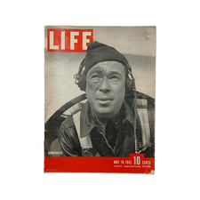 LIFE Magazine May 18 1942 WWII Bombardier Cover WWII Oil Short Nightgowns Camel