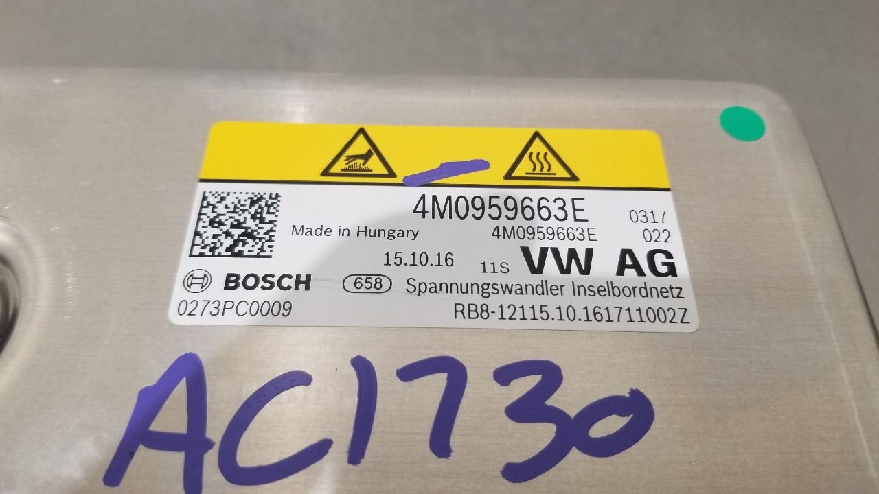Bentley Bentayga Inverter P/N 4M0959663E