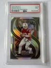 2024 PANINI SELECT #113 DRAKE MAYE SILVER PRIZM DIE CUT ROOKIE PSA 9 PATRIOTS