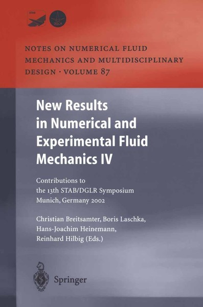 New Results In Numerical And Experimental Fluid Mechanics IV Reinhard Hilbig-image