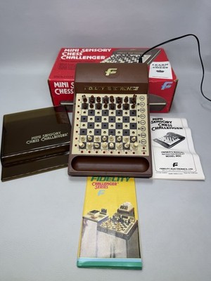 Fidelity Electronics Mini Sensory Chess Challenger Vintage Game Instructions MSC